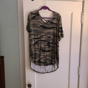 Camouflage t-shirt